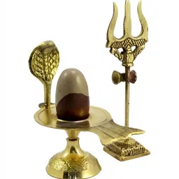Navyaksh Gold-Toned Religious Idol Showpiece-image-72