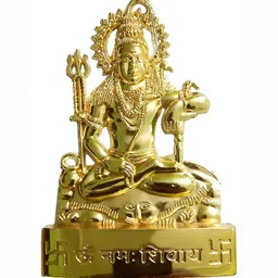 Navyaksh Gold-Toned Metal Shinkar Ji Showpiece-image-11