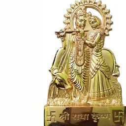 Navyaksh Gold-Toned Metal Krishan Showpiece-image-88