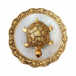 Navyaksh Gold-Toned Religious Idol Showpiece-image-59