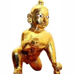 Navyaksh Gold-Toned Religious Idol Showpiece-image-78