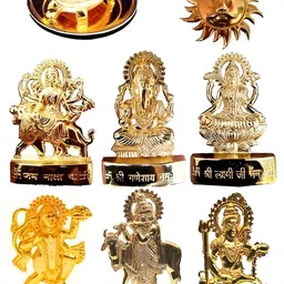 Navyaksh Gold-Toned Religious Idol Showpiece-picture-21