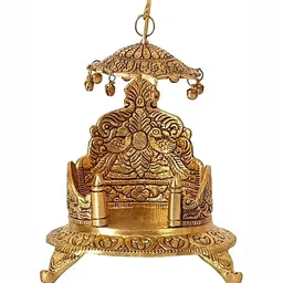 Navyaksh Gold-Toned Religious Idol Showpiece-image-77