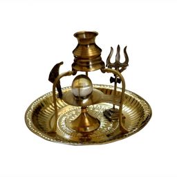 Navyaksh Gold-Toned Religious Idol Showpiece-picture-29