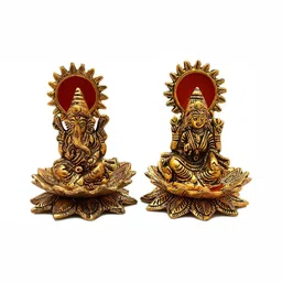 Navyaksh Gold-Toned Religious Idol Showpiece-picture-7