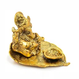 Navyaksh Gold-Toned Religious Idol Showpiece-picture-9