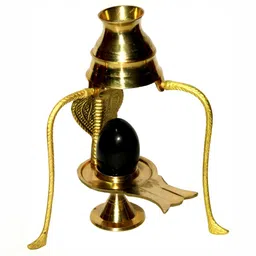 Navyaksh Gold Toned & Black 2 Pieces Religious Showpiecec-image-69