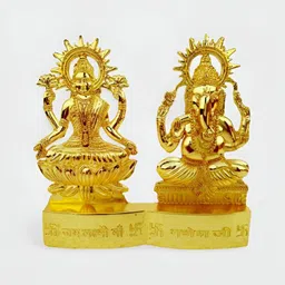 Navyaksh Gold-Toned Religious Idol Showpiece-picture-39