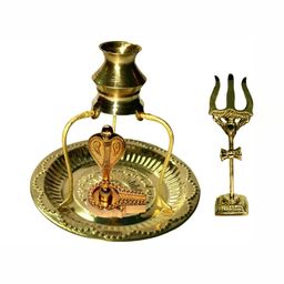 Navyaksh Gold-Toned Religious Idol Showpiece-picture-20