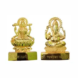 Navyaksh Gold-Toned Religious Idol Showpiece-picture-26