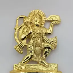 Navyaksh Gold Toned Lord Hanuman Ji Religious Idol Showpiece-image-76