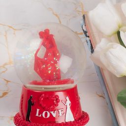 Archies Red Premium Romantic Lovers Statue Showpiece-image-78