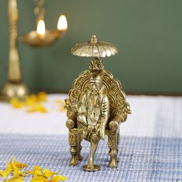 Imli Street Gold-Toned Sai Baba Small Showpiece-image-15