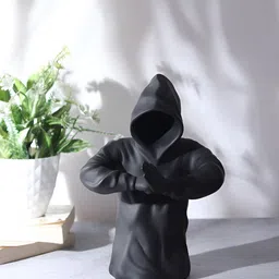 Decor de Maison Black Hooded Warrior Showpiece-picture-41