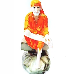 krishnagallery1 White & Orange Metal Religious Showpiece-image-65