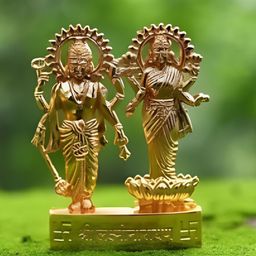 Navyaksh Gold-Toned Metal Religious Showpiece-image-40
