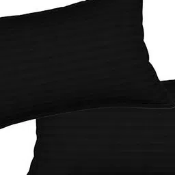 RF RELAXFEEL Black Set of 2 Fibre Filled Polycotton Breathable Sleep Pillow-picture-43