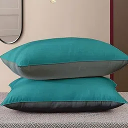 RF RELAXFEEL Teal Set of 2 Fibre Filled Polycotton Breathable Sleep Pillow-33