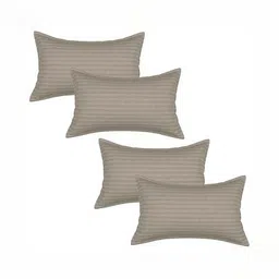 RF RELAXFEEL Beige Set of 4 Fibre Filled Polycotton Breathable Sleep Pillow-54
