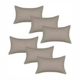 RF RELAXFEEL Beige Set of 5 Fibre Filled Polycotton Breathable Sleep Pillow-picture-58