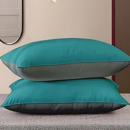 RF RELAXFEEL Teal Set of 2 Fibre Filled Polycotton Breathable Sleep Pillow-picture-35