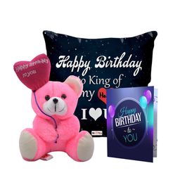 ME & YOU Pink & Black 4 Pieces Printed Home Gift Sets-image-29