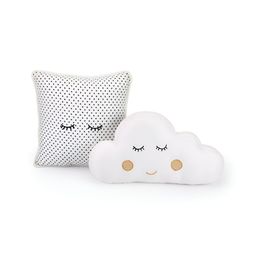 OSCAR HOME White 2 Pieces Cotton Baby Pillows-12