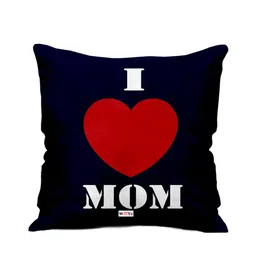 ME & YOU Black & Red Printed Square Shape Fibre Pre Filled Cushion-5