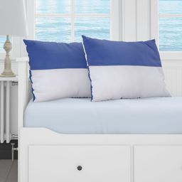 JDX White Set of 2 Fibre Filled Polyester Ultra Soft Sleep Pillow-0