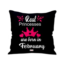 ME & YOU Black & Pink Printed Microfibre Filled Cushion-image-22