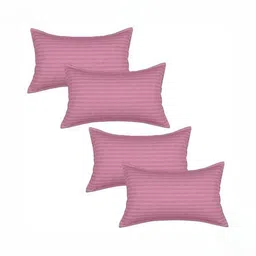 RF RELAXFEEL Pink Set of 4 Fibre Filled Polycotton Breathable Sleep Pillow-40