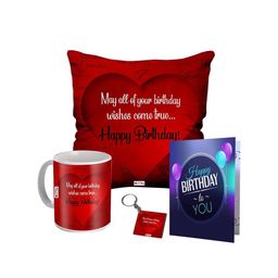 ME & YOU Red & Purple 4 Pieces Printed Home Gift Sets-image-53