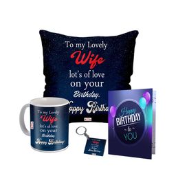 ME & YOU Blue & Purple 4 Pieces Printed Birthday Gift Set-image-81