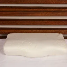 The White Willow Solid Neck Pillow-37