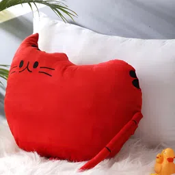 OSCAR HOME Red Cotton Baby Pillow-52