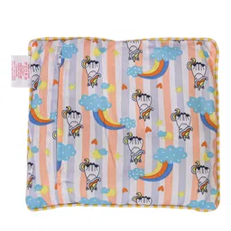 Enfance Kids Orange & Blue Printed Pillow-13