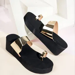 Walkfree Embellished Wedge Sandals with Bows-34