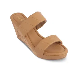 Tresmode Open Toe Wedge Heels image 1