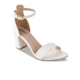 Shoetopia Girls Block Heels With Ankle Loop-12