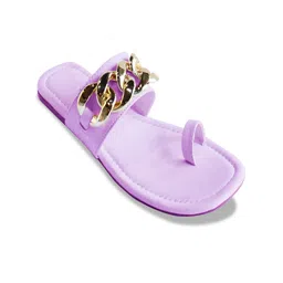 VAGHBHATT Embellished Leather One Toe Flats-picture-37