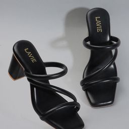Lavie Strappy Block Heels-18