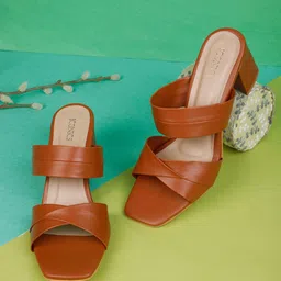 ICONICS Solid Block Heels-12