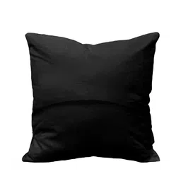 ME & YOU Black & White Printed Square Cushion image 2