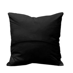 ME & YOU Blue Printed Square Cushion image 3