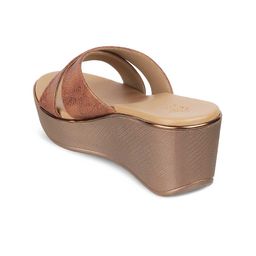 Tresmode Textured Open Toe Wedge Heels image 5
