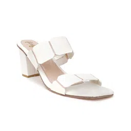 GLAMZKART Textured Block Heels image 5
