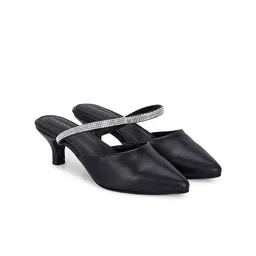 CLOG LONDON Block Mules with Bows image 2