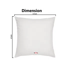 ME & YOU Green Printed Square Cushion image 2