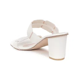 GLAMZKART Textured Block Heels image 4