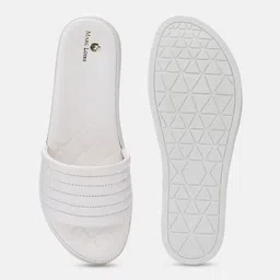 Marc Loire Textured Open Toe Flats image 2